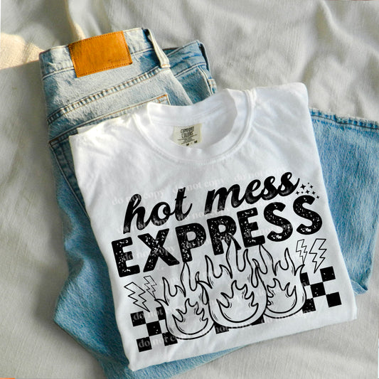 Hot Mess Express (b&w)