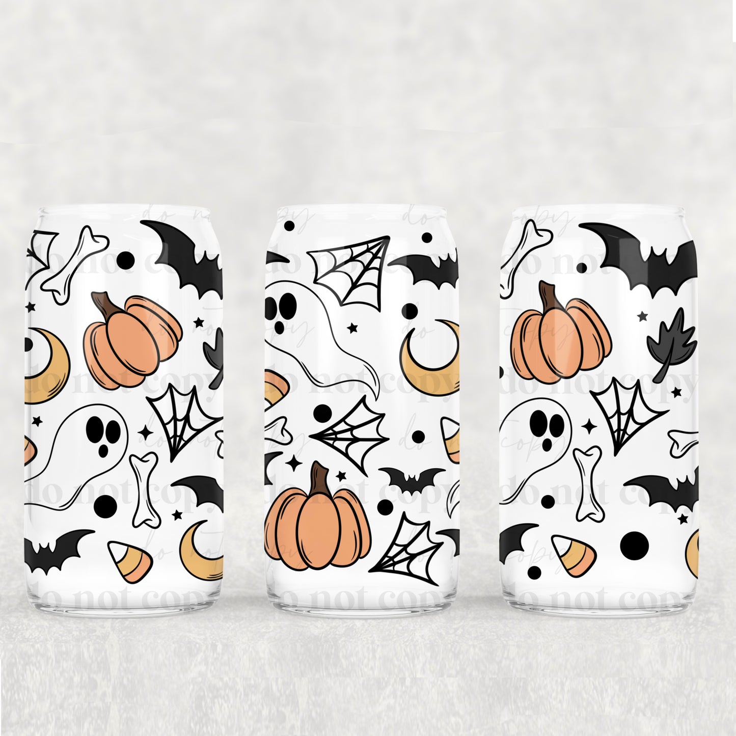 Spooky Doodles - Frosted Cups