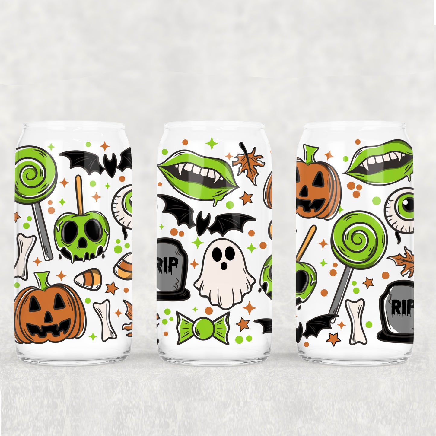 Halloween Grid - Frosted Cups