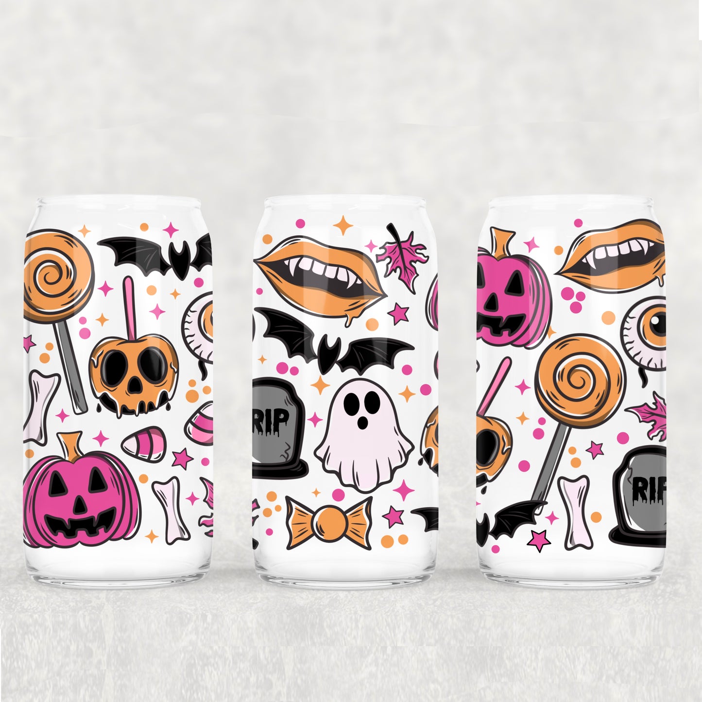 Halloween Grid - Frosted Cups