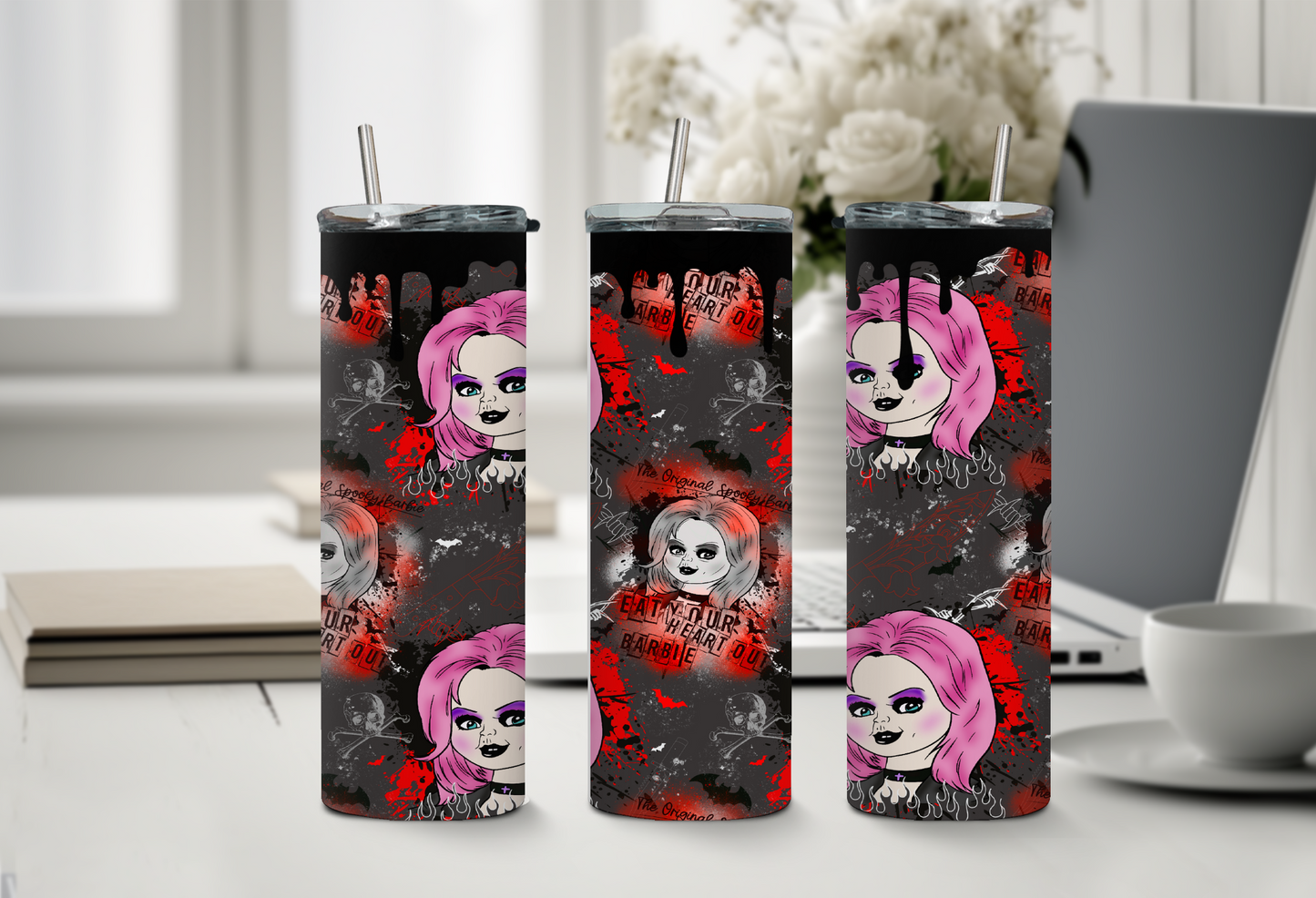 Original Spooky Doll Tumbler