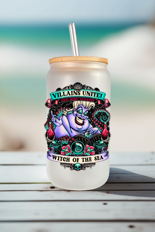 Sea Witch Frosted Glass